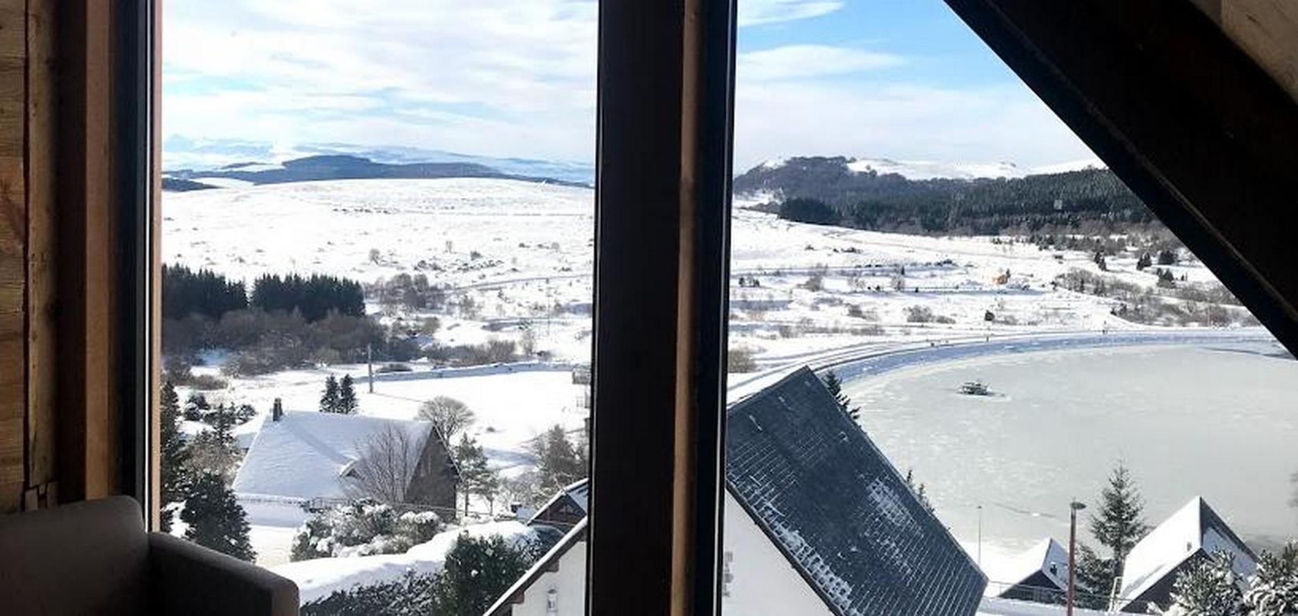 Chalet Super Besse Chambre Belle vue Vieux bois