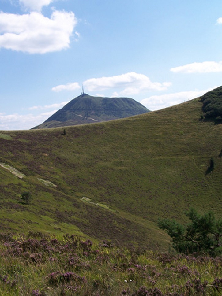 Le Puy de Dôme, chaine des puys en Auvergne
