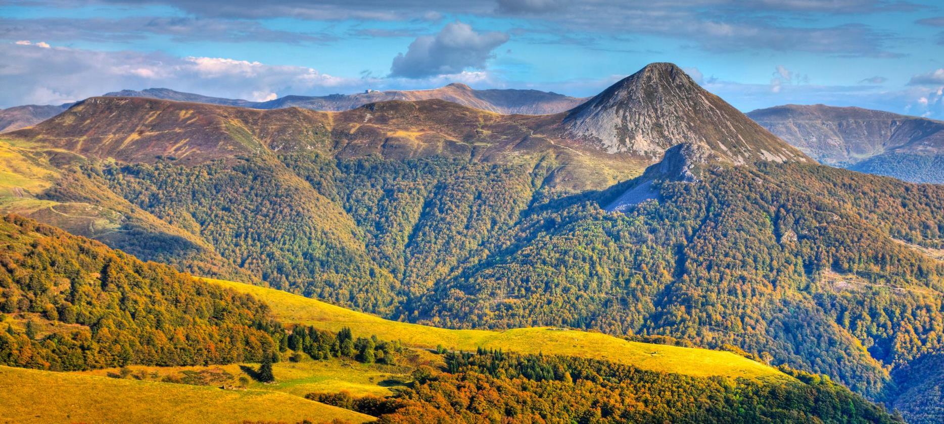 Vue panoramique du Puy de Dome