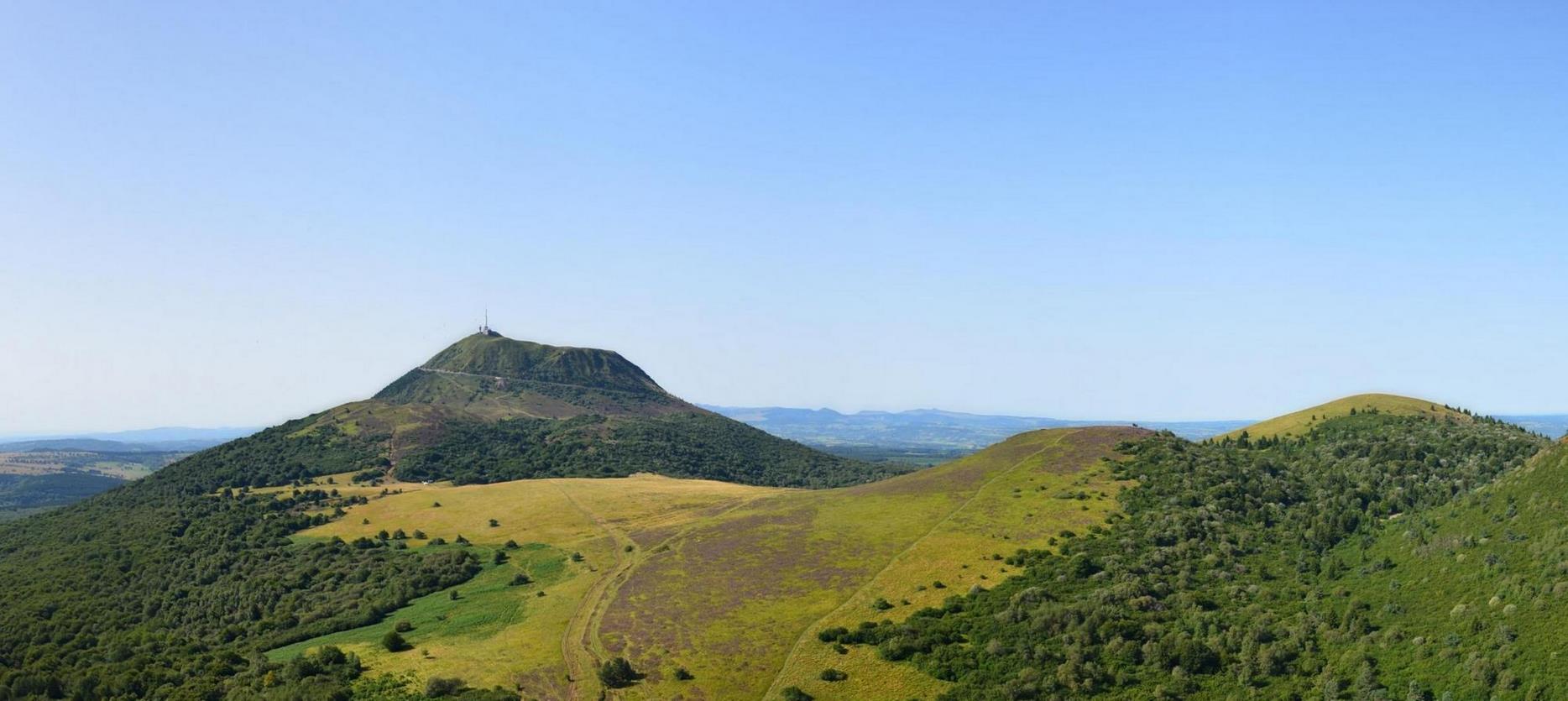 Vue sur le Puy de Dôme, Grand Site de France