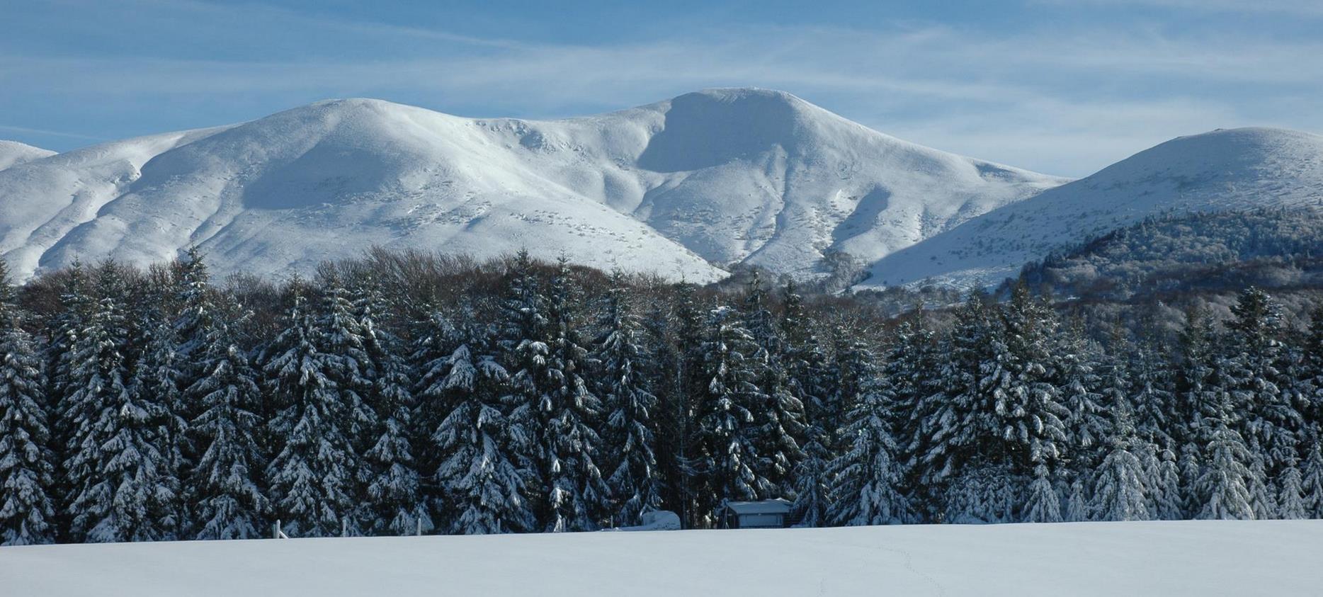 Le Massif Adventif sous le neige