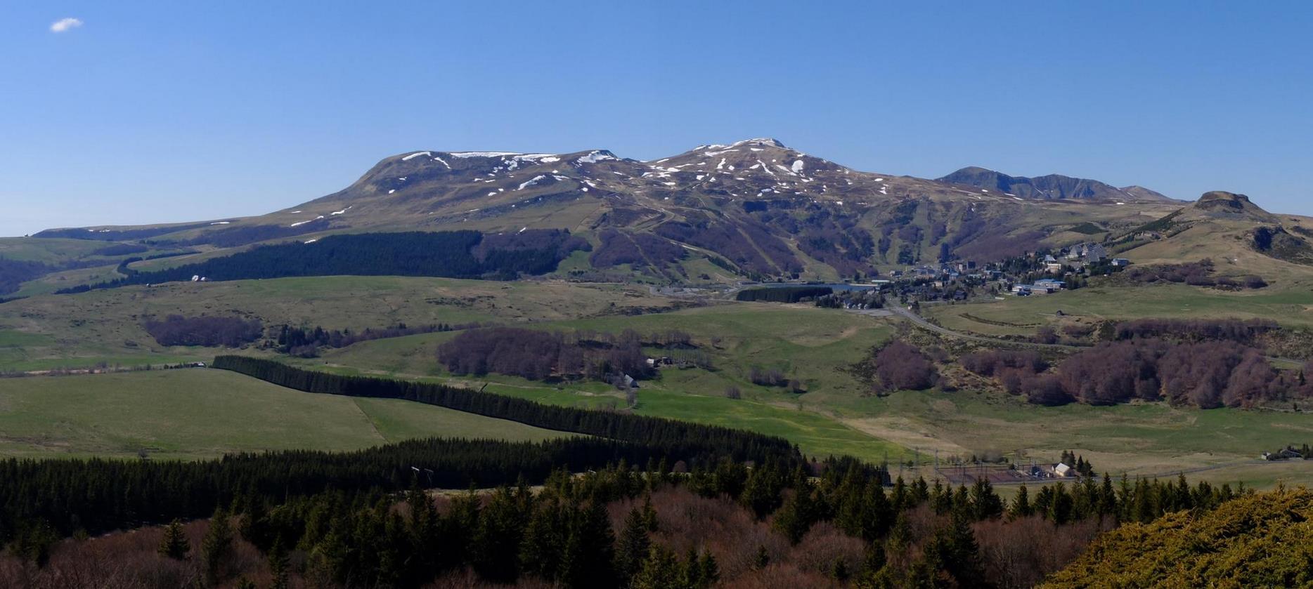 Panorama sur le Massif du Sancy