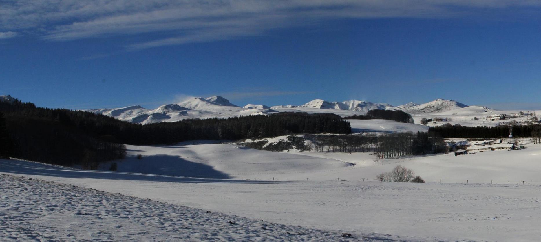 Panorama sur le Massif du Sancy