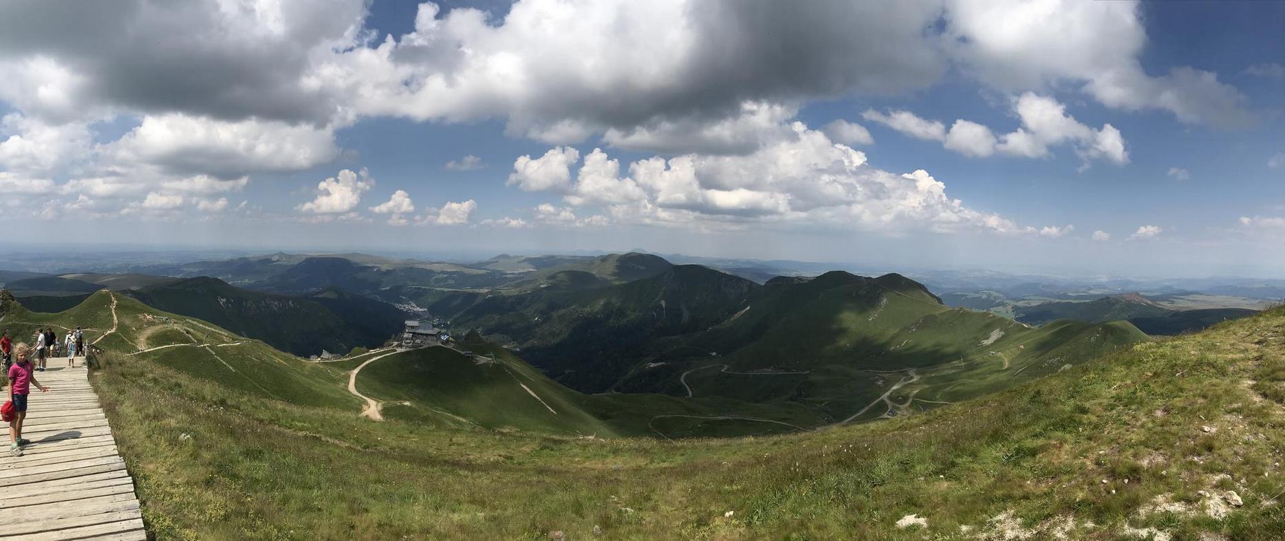 Puy de Sancy, panorama autour du Puy de Sancy