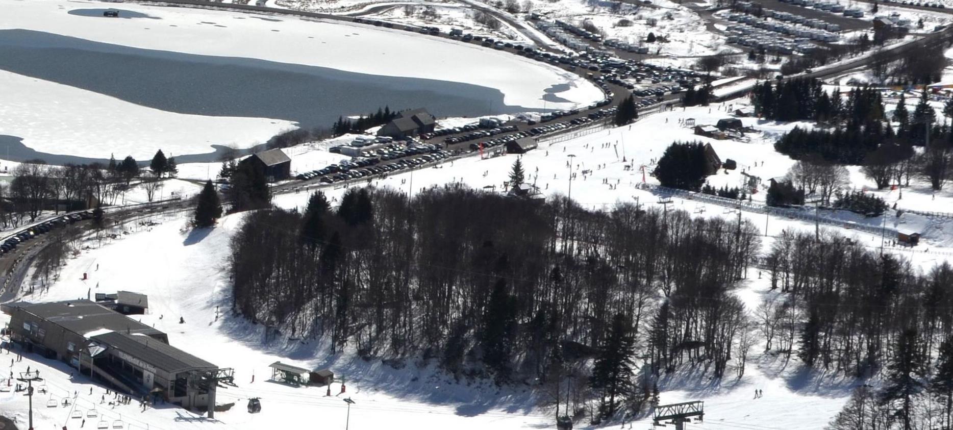 Super Besse - télépherique de la Perdrix, lac des Hermines et espace Piou Piou