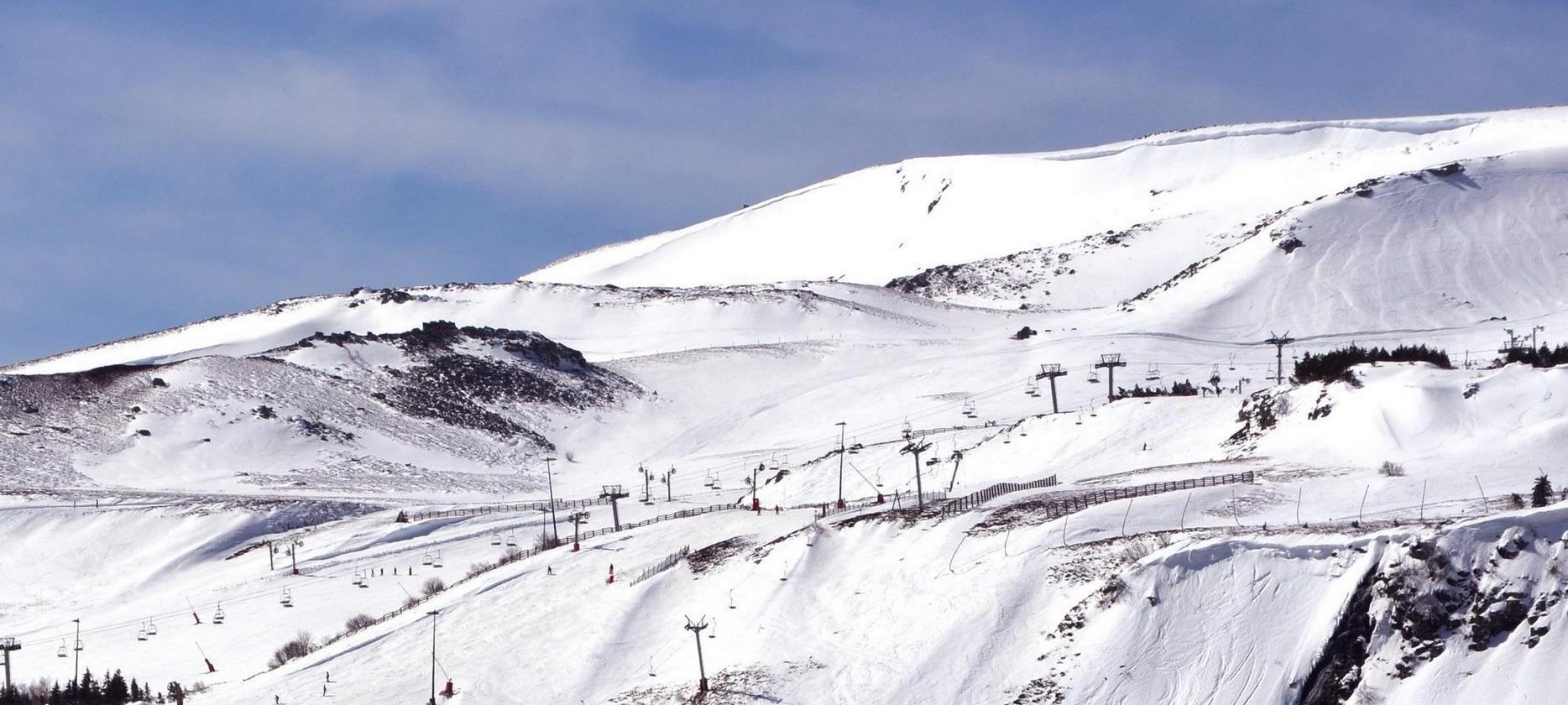 Super Besse - La Mado, piste rouge, les Capucins, piste bleu