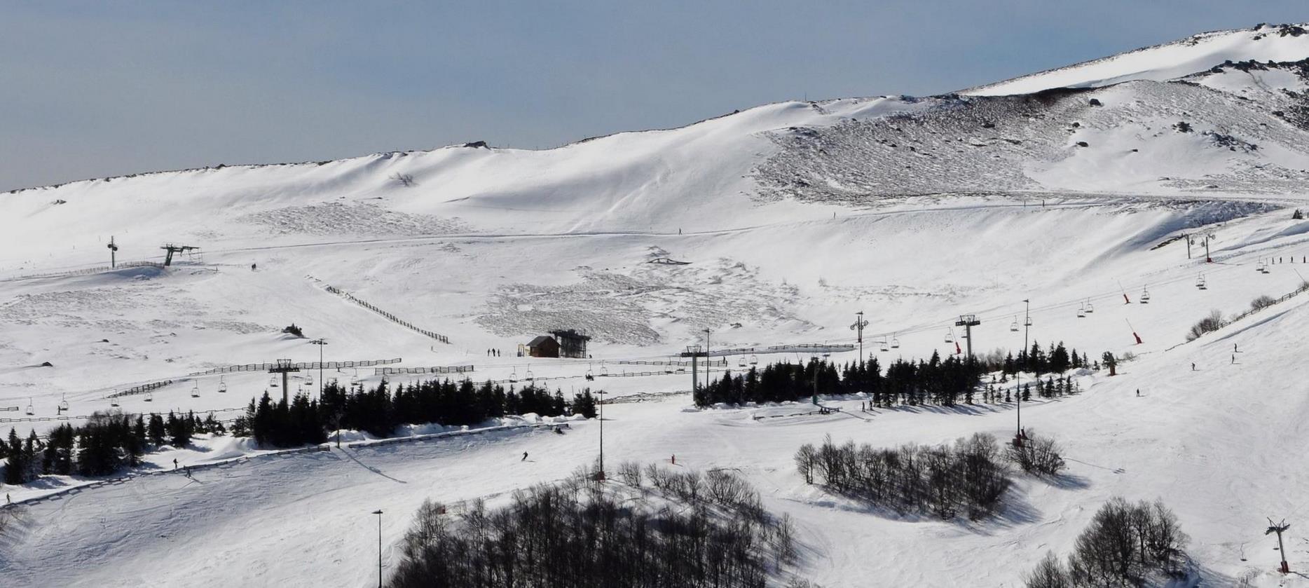 Super Besse - La Mado, piste rouge, les Capucins, piste bleu