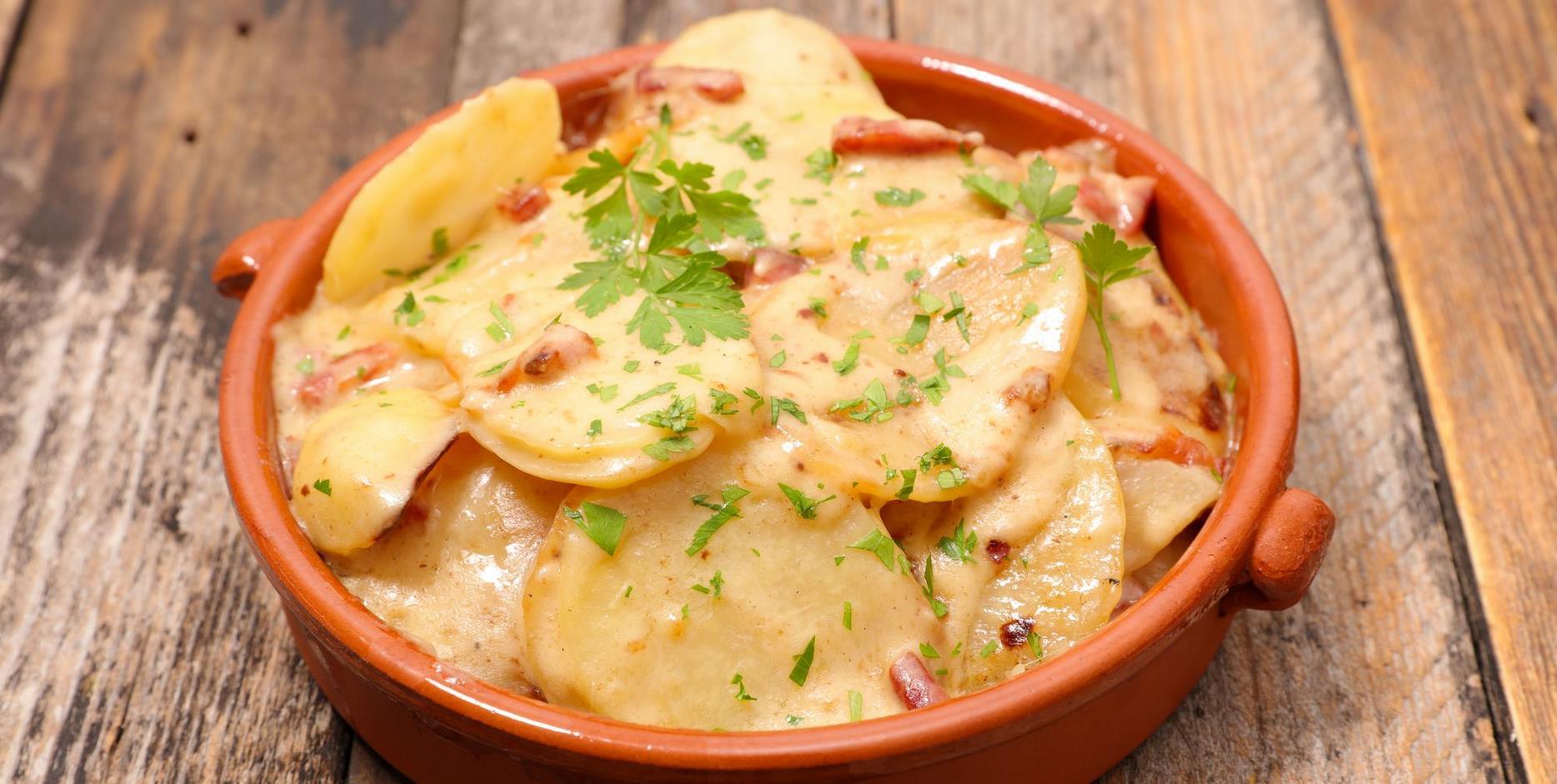 La Truffade plat a base de Pomme de terre et fromage