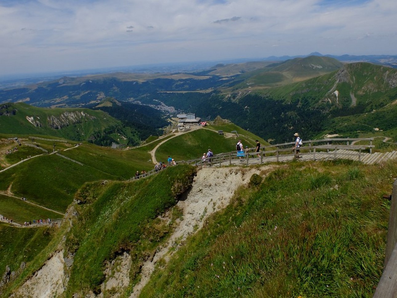Puy de Sancy - Descente du sommet du Sancy vers le Mont Dore