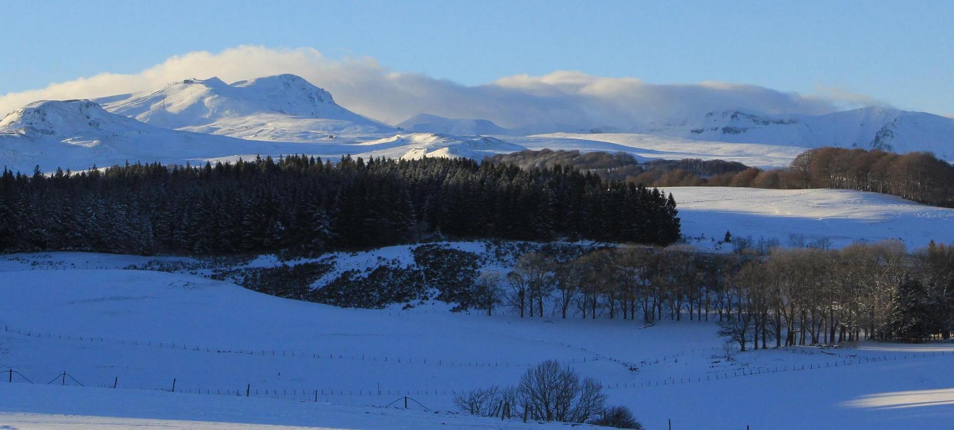 Super Besse - Randonee sous la neige
