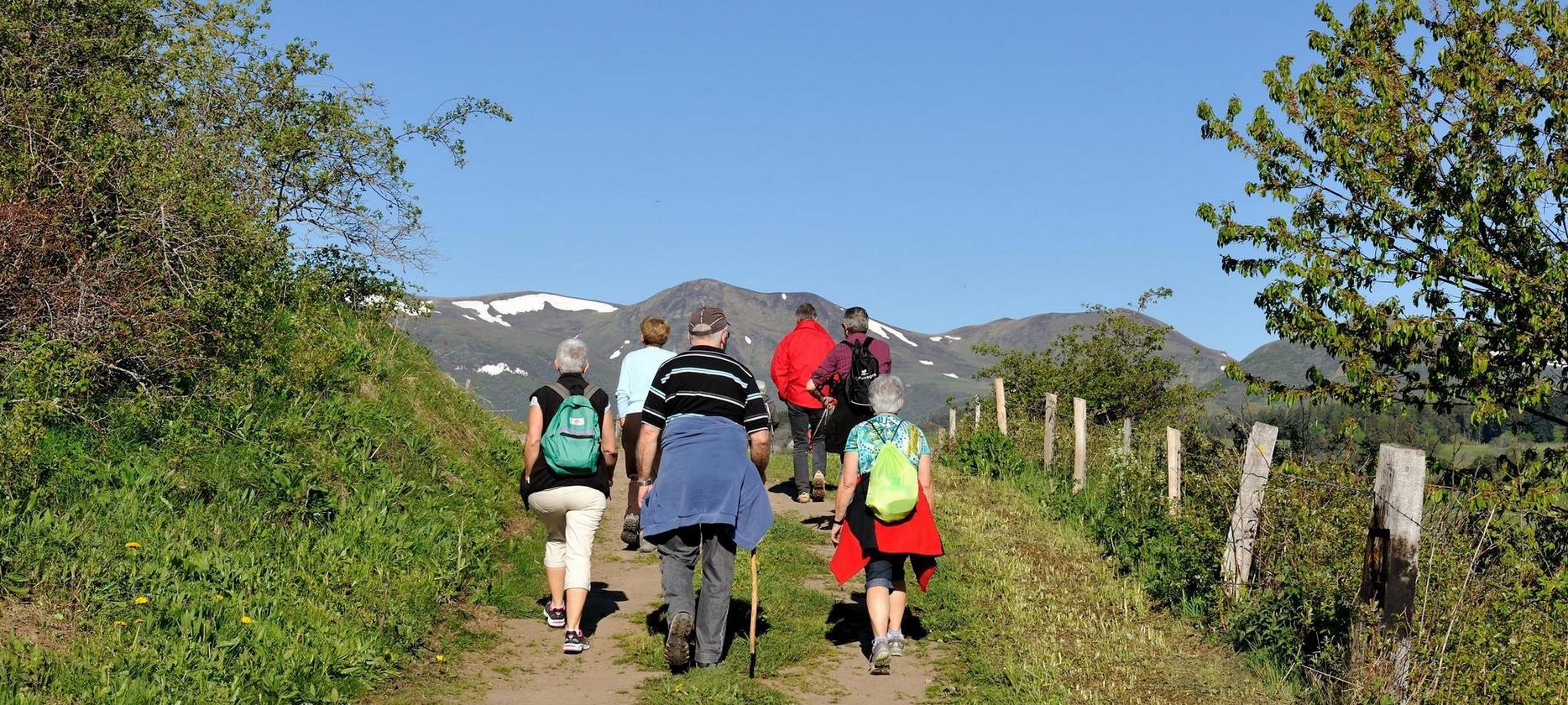 Super besse - randonnee en famille dans le Sancy