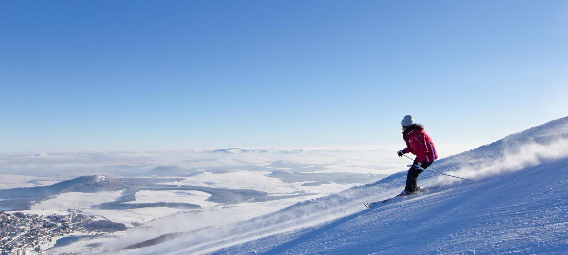 Super Besse - descente des pistes de Super Besse
