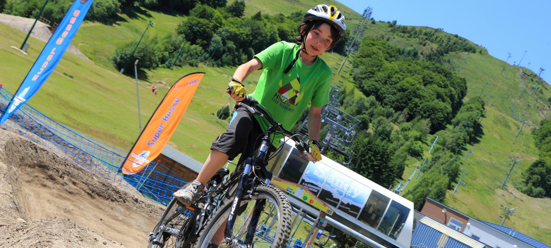 Vtt, exercice à Velo a Super Besse