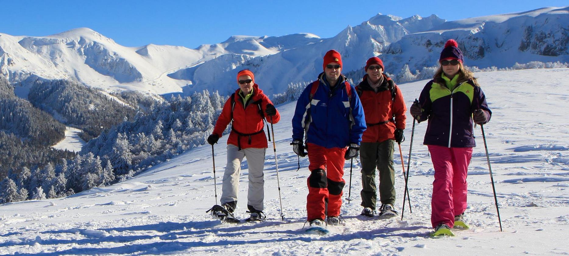 Super Besse - Sortie en raquette au Mont Dore dans le Sancy