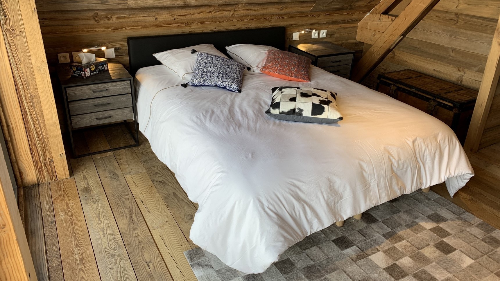 Chalet Super Besse, Chalet Cascade, chambre la Val d'Enfer, la tête de lt