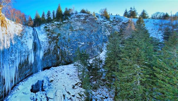 La Grande Cascade au Mont dore