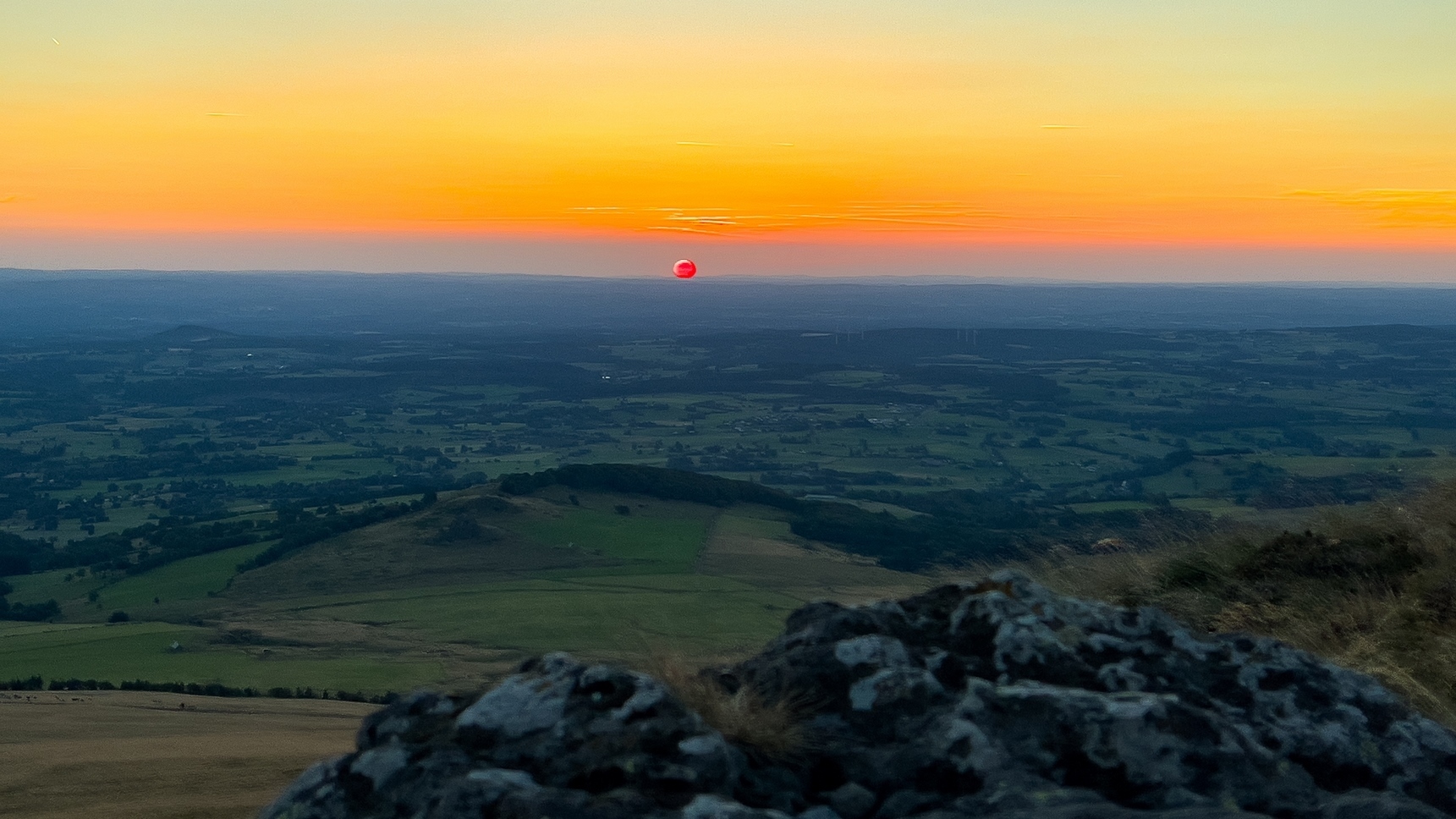 La Banne d'Ordanche, vue a 360° sur la campagne auvergnate