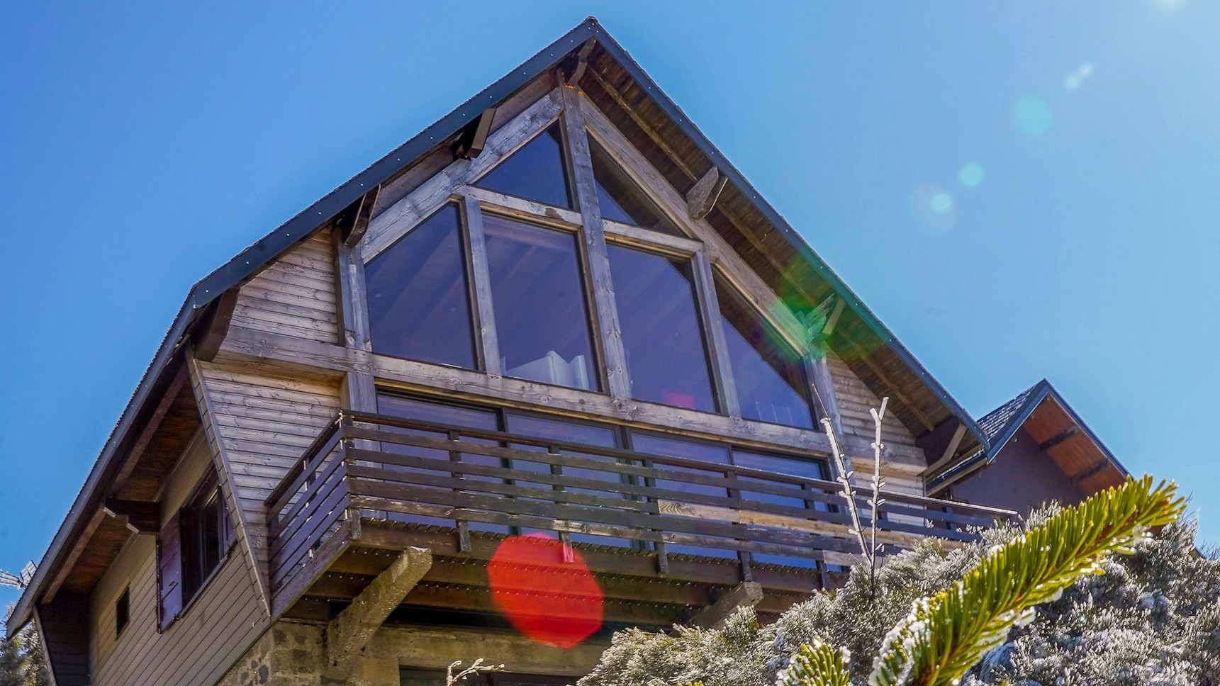 Chalet Sancy, le Chalet Cascade Sancy sous la neige
