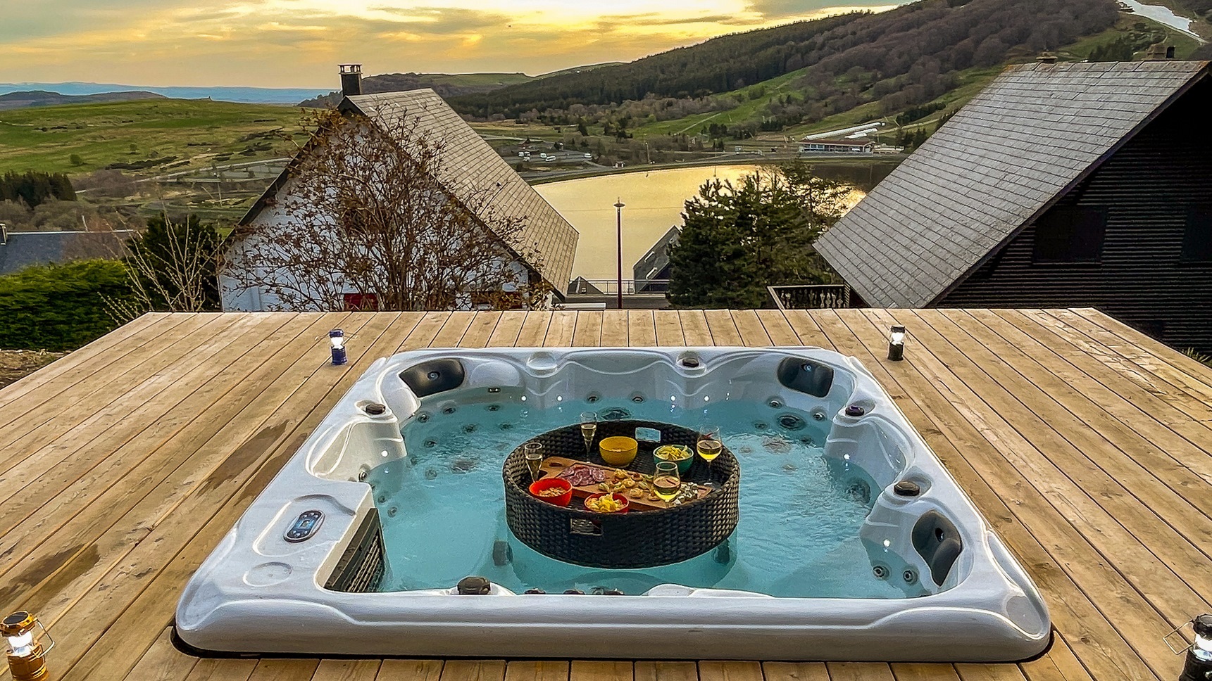 Chalet avec Spa Sancy et une belle vue sur le Massif du Sancy