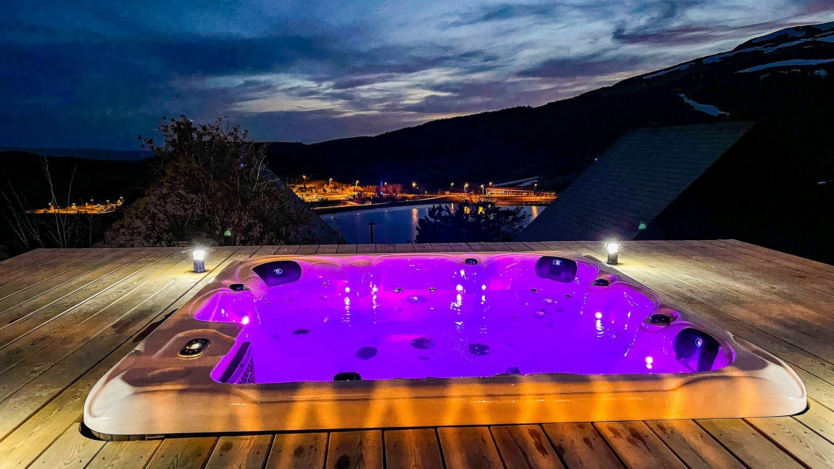Chalet avec Jacuzzi dans le Sancy