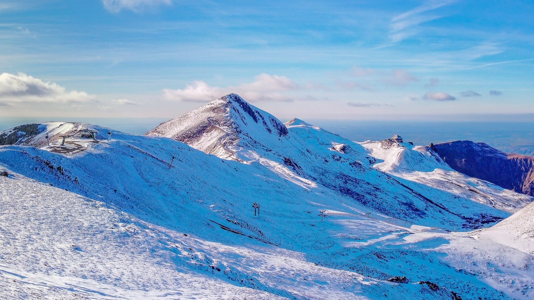 Au sommet du Puy Ferrand, le Puy de Sancy
