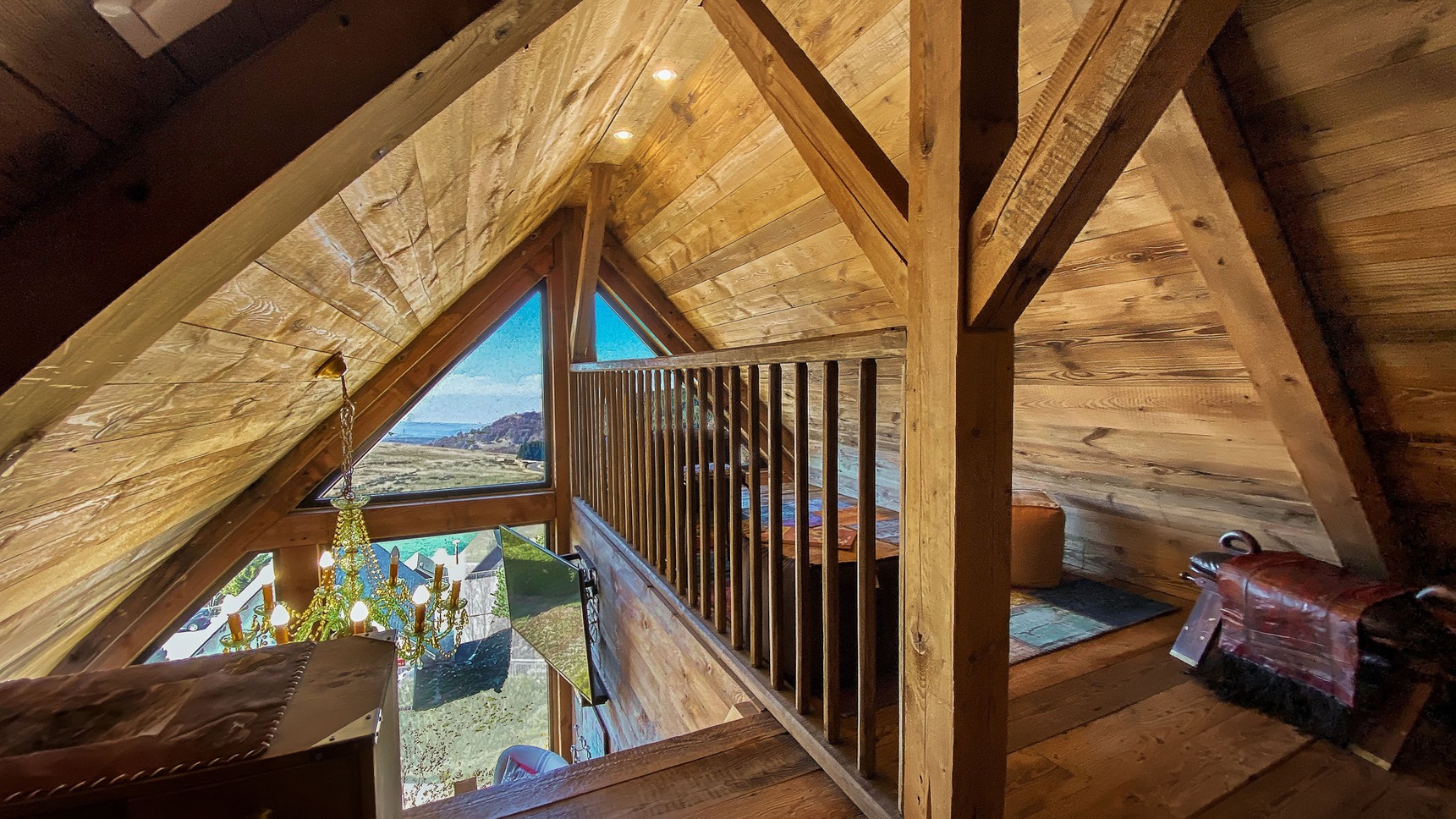 Chalet avec vue 10 personnes super besse, chambre bois joli