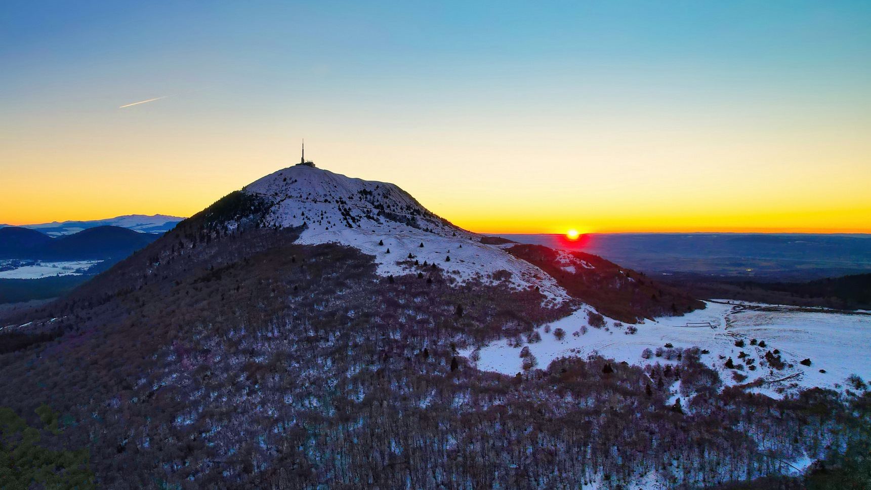 Massif central, le Puy de Dome, Grand Site de France