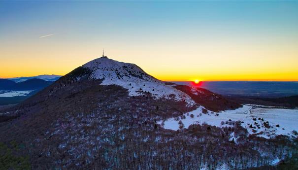 Massif central, le Puy de Dome, Grand Site de France