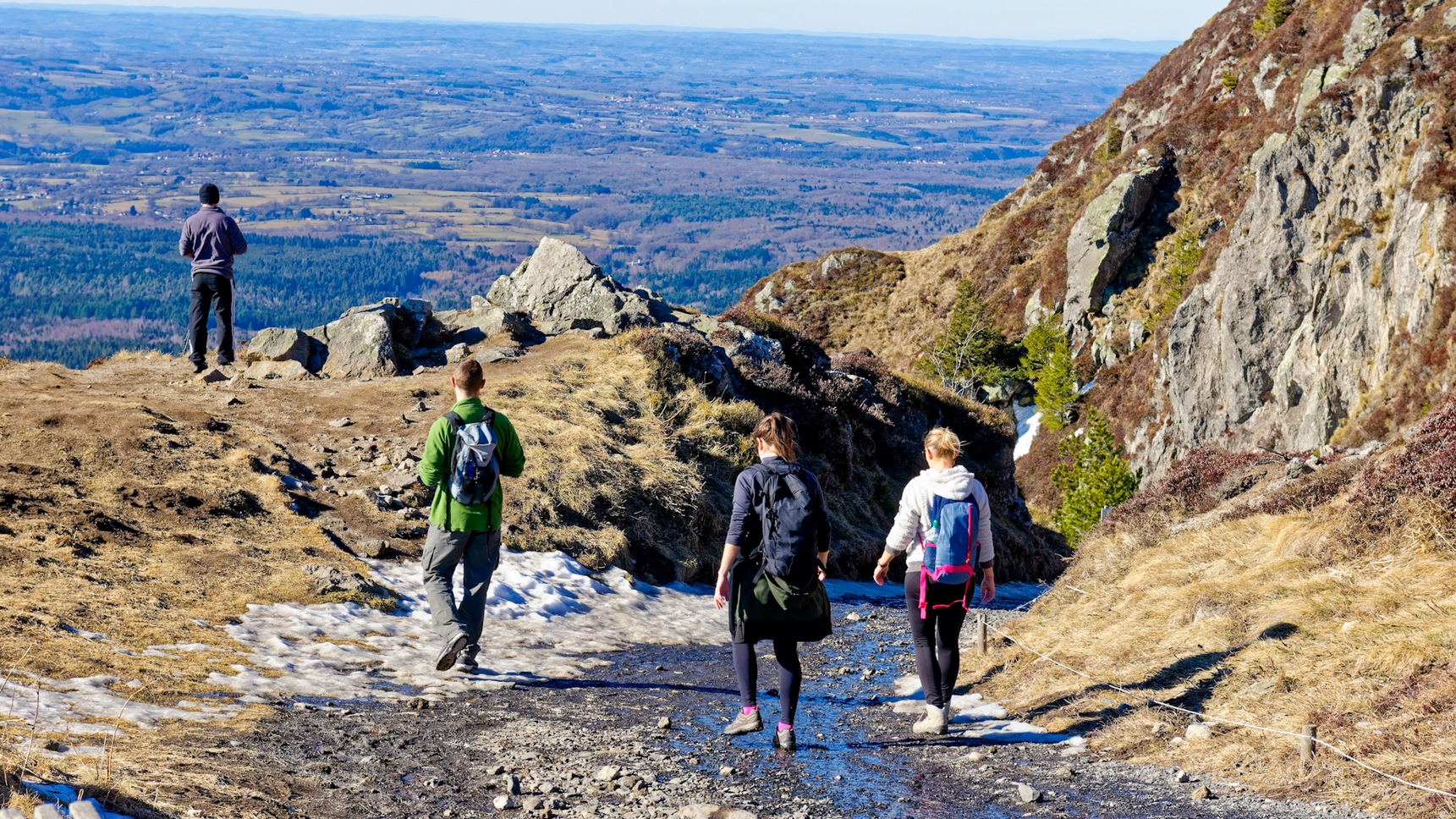 Chemin des Muletiers du Col de Ceyssat au Sommet du Puy de Dôme