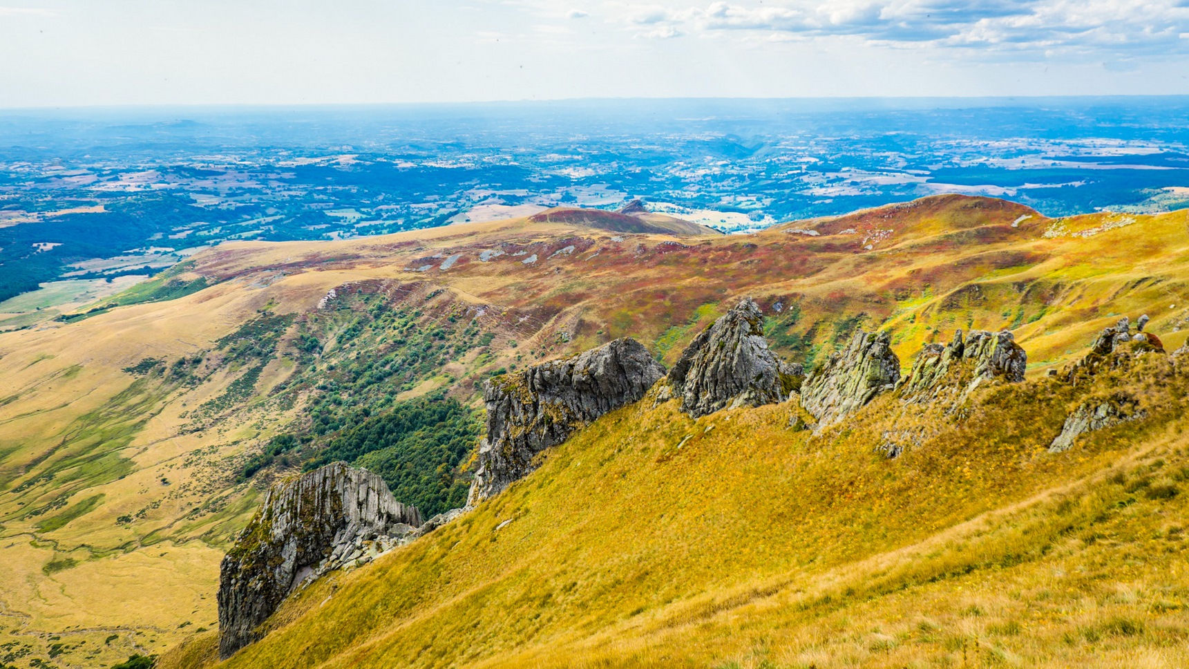 Puy de Sancy, les aiguilles du Puy de Sancy