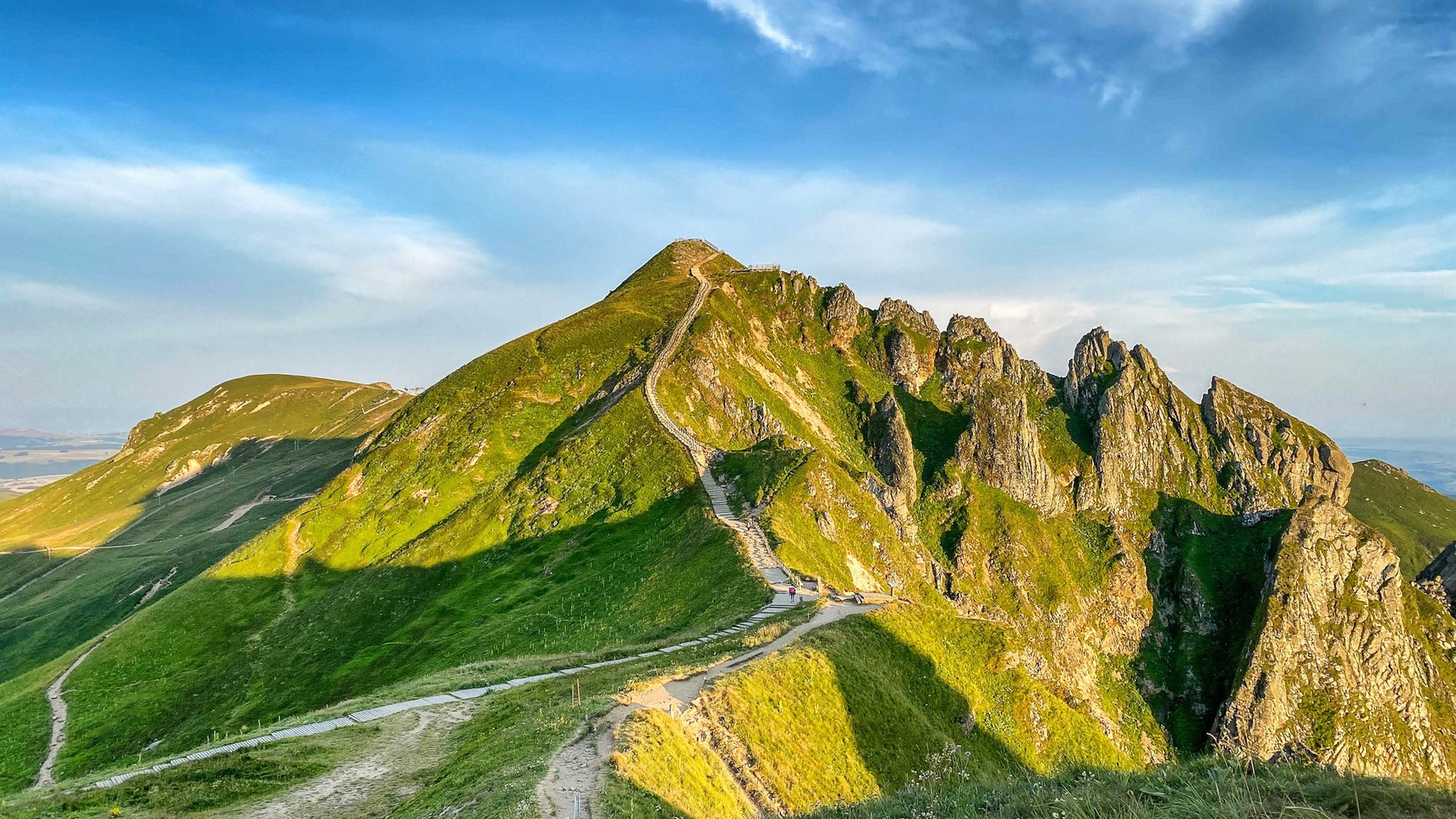 Puy de Sancy, le chemin vers le sommet du Puy de Sancy