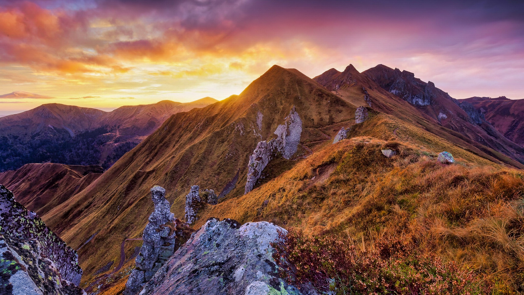 Découvrez le Massif du Sancy et le Puy de Sancy à l'Automne