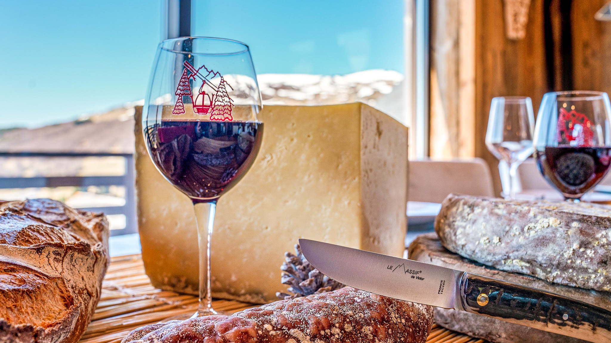 Chalet Cascade Super Besse, les produits du Massif du Sancy