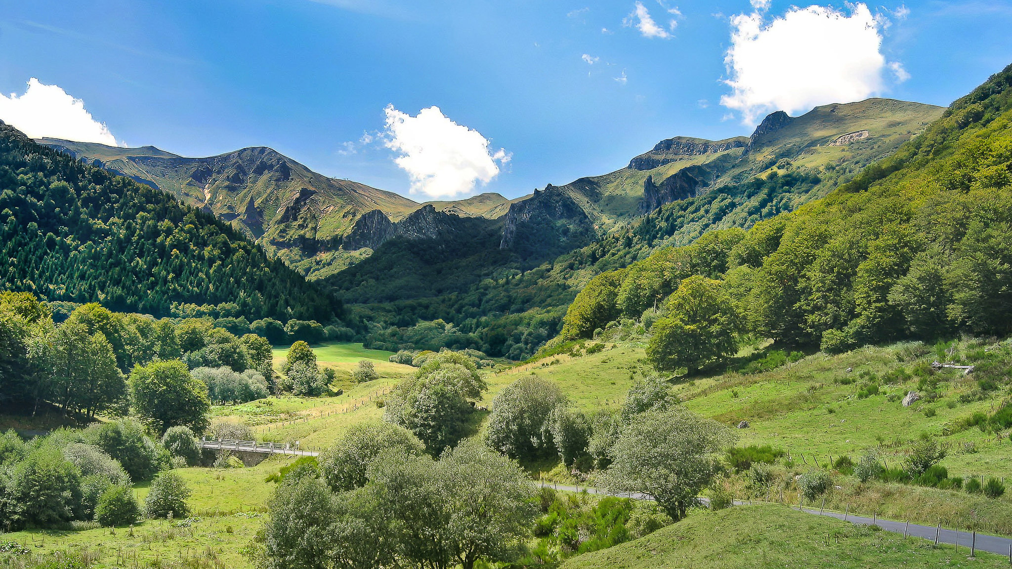 Panorama sur la Vallée de Chaudefour