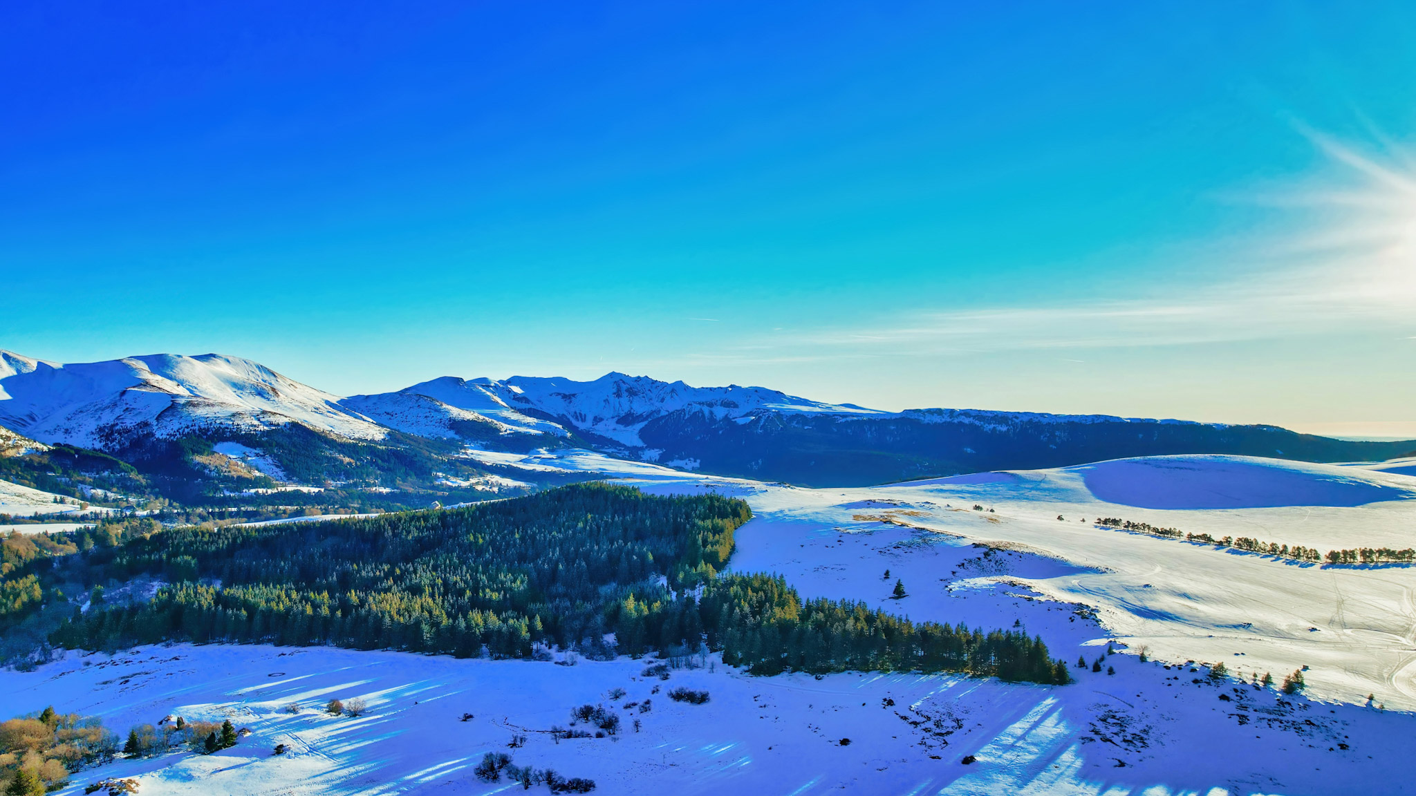 Le Plateau de Guéry et les Sommets du Massif du Sancy