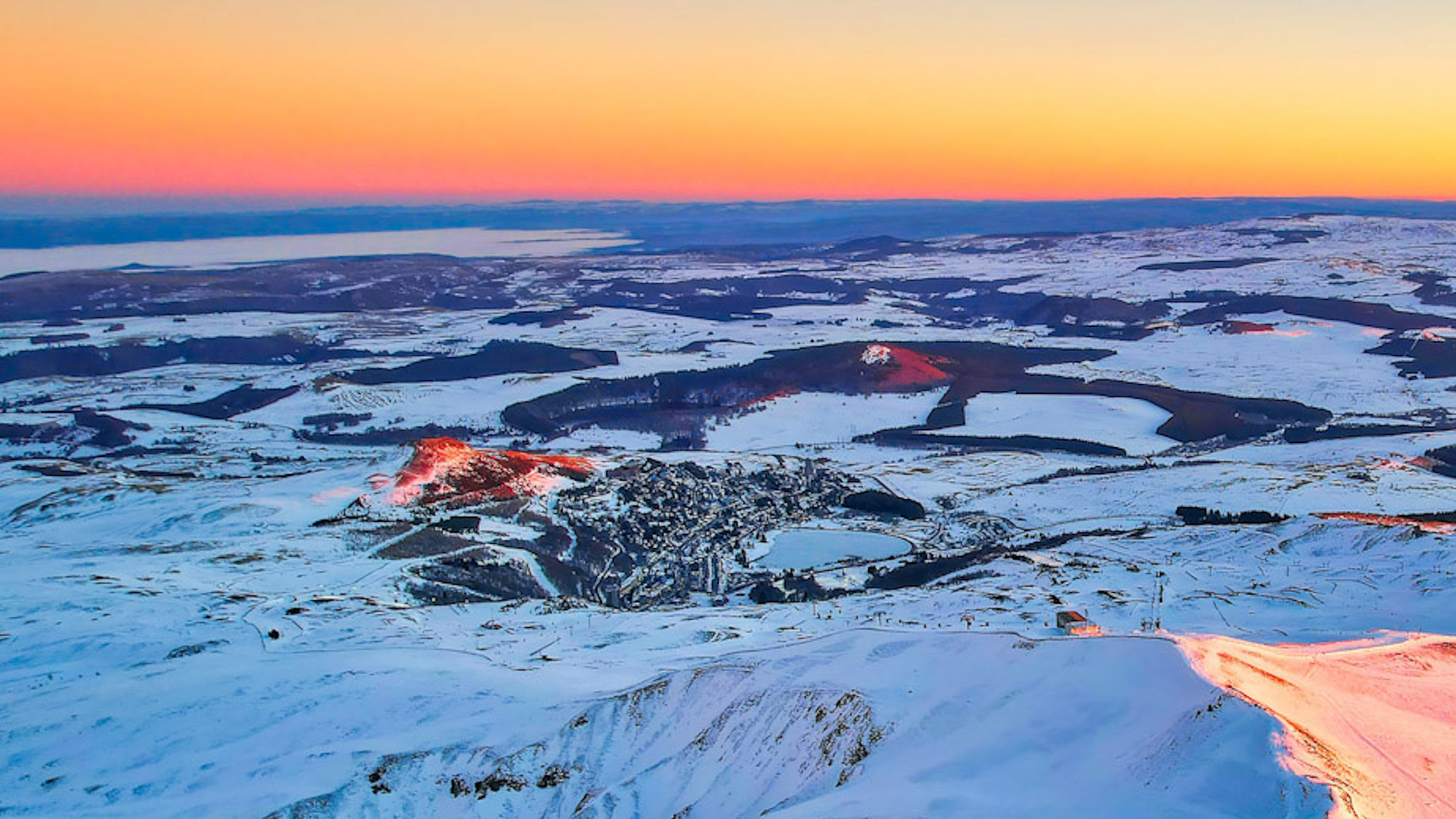 Massif du Sancy - la neige arrive....