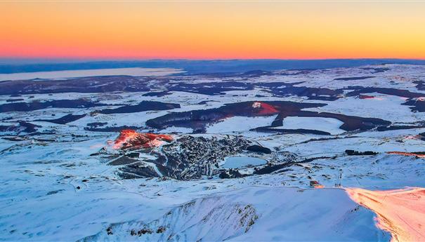 Massif du Sancy - la neige arrive....