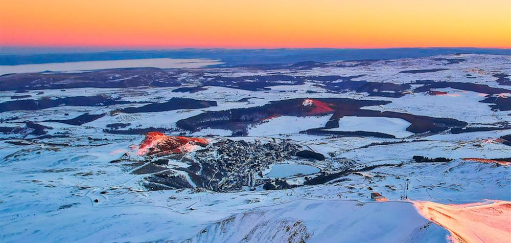 Massif du Sancy - la neige arrive....