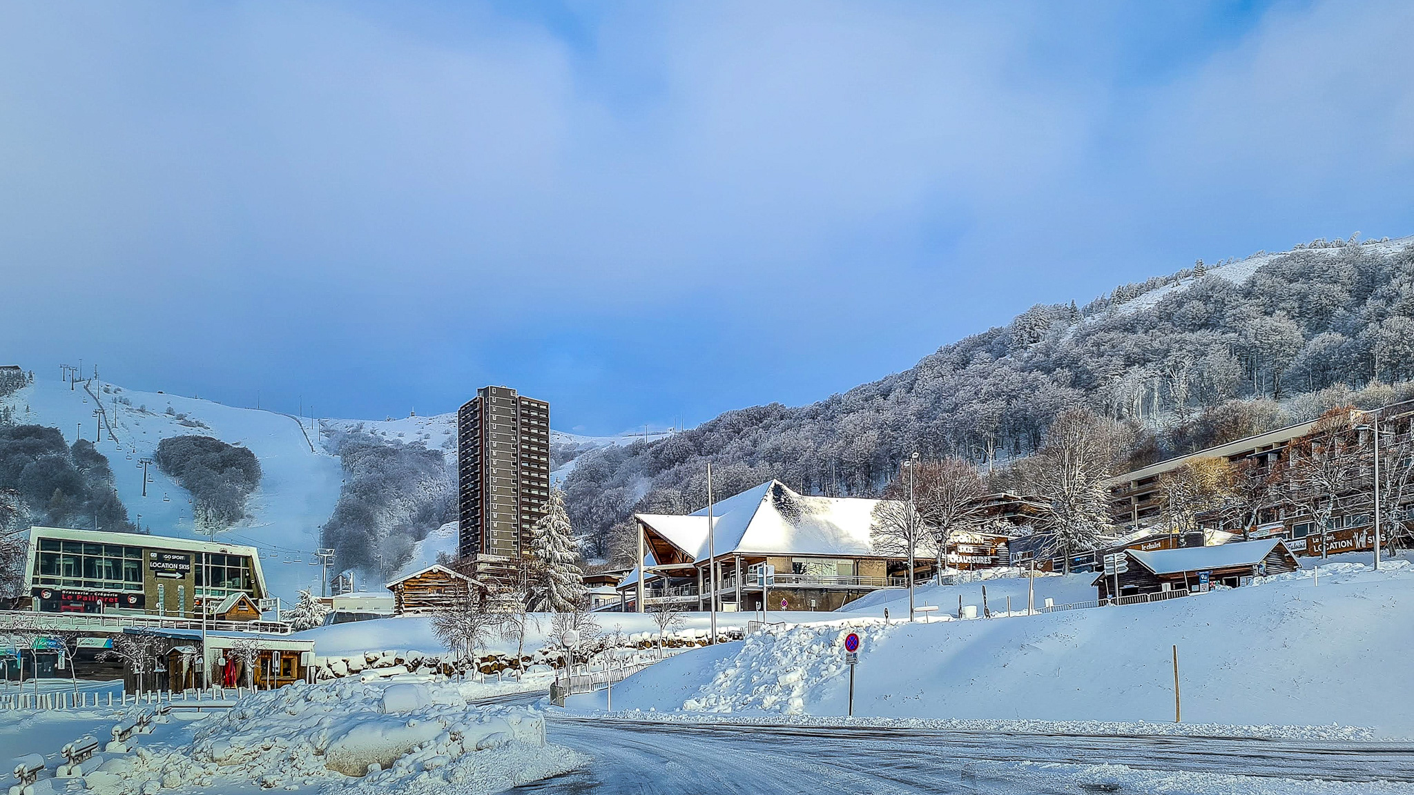 Super Besse, centre ville de Super Besse