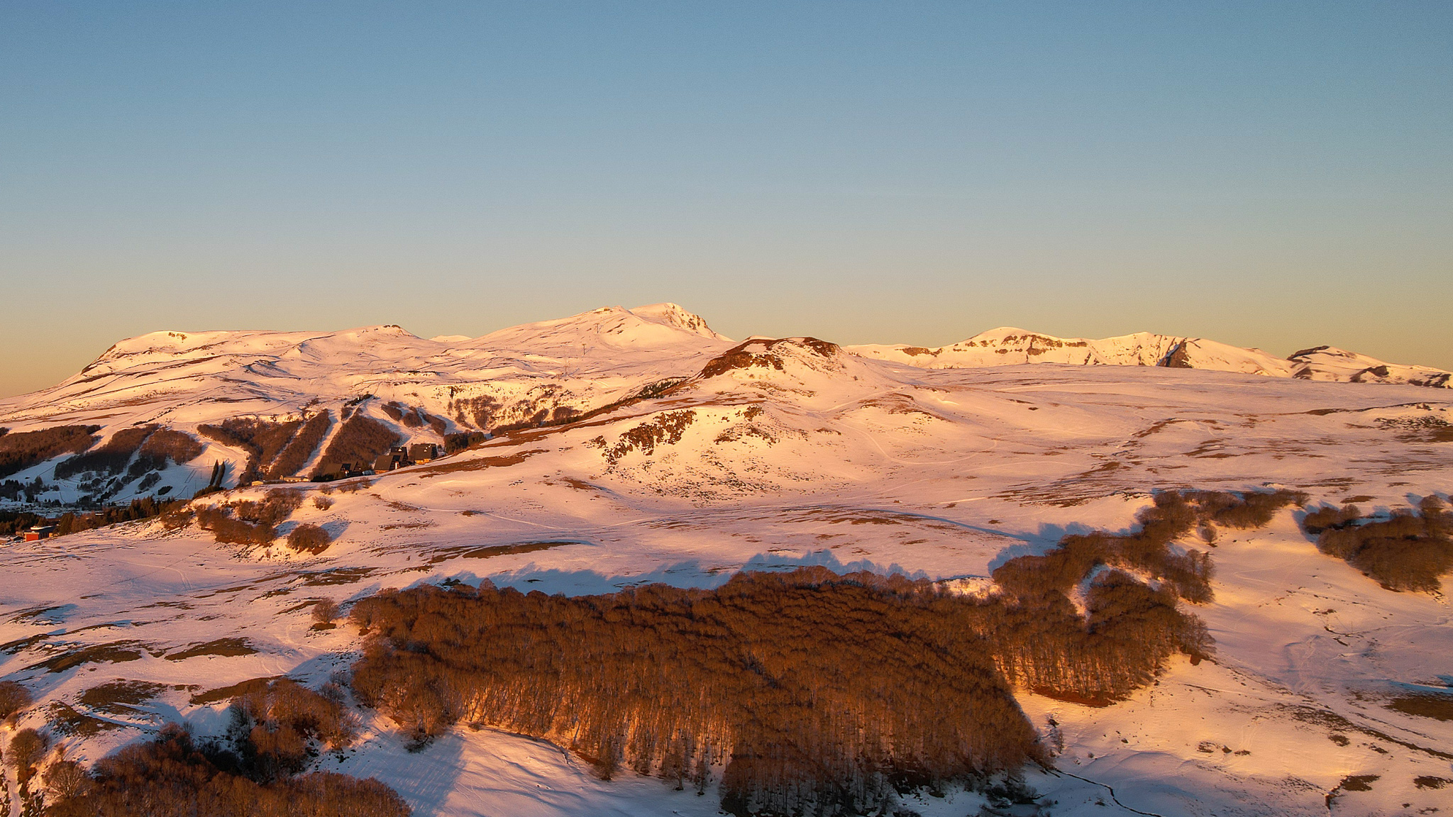 Puy de Chambourguet, vue du Lac Pavin