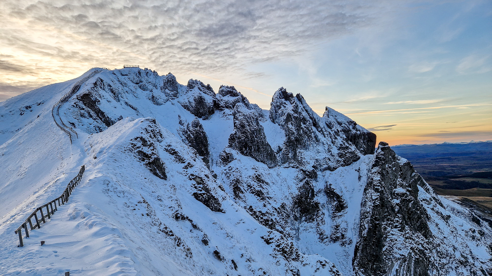 Super Besse, premières neiges au Puy de Sancy