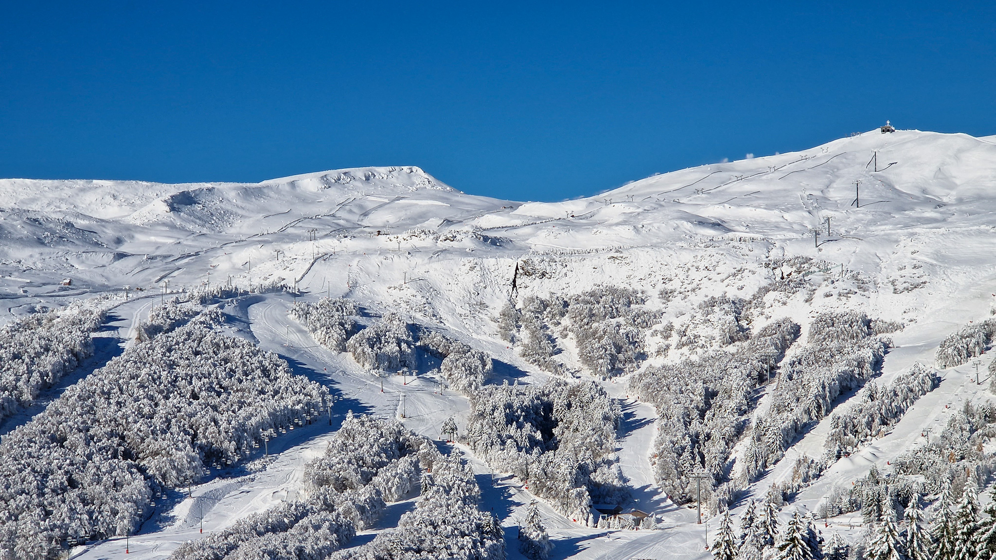 Station de Ski de Super Besse, les Pistes de ski