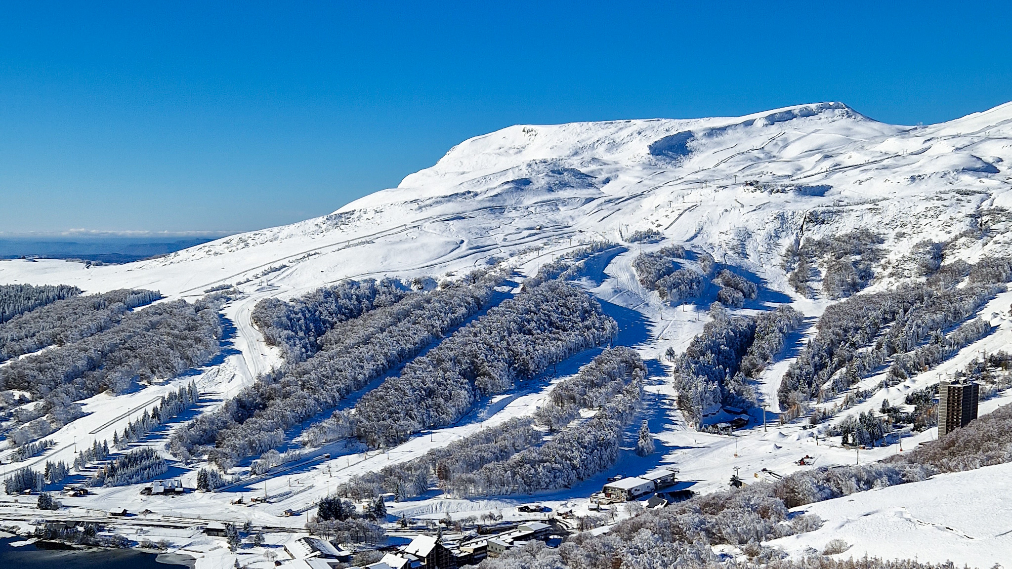 Station de Sports d'Hiver de Super Besse, les pistes de ski