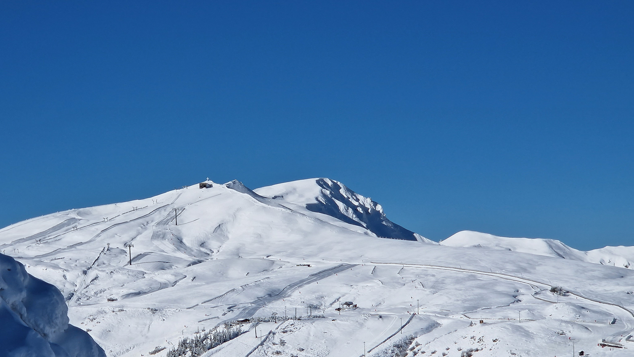 Le Puy Ferrand et le Puy de la Perdrix