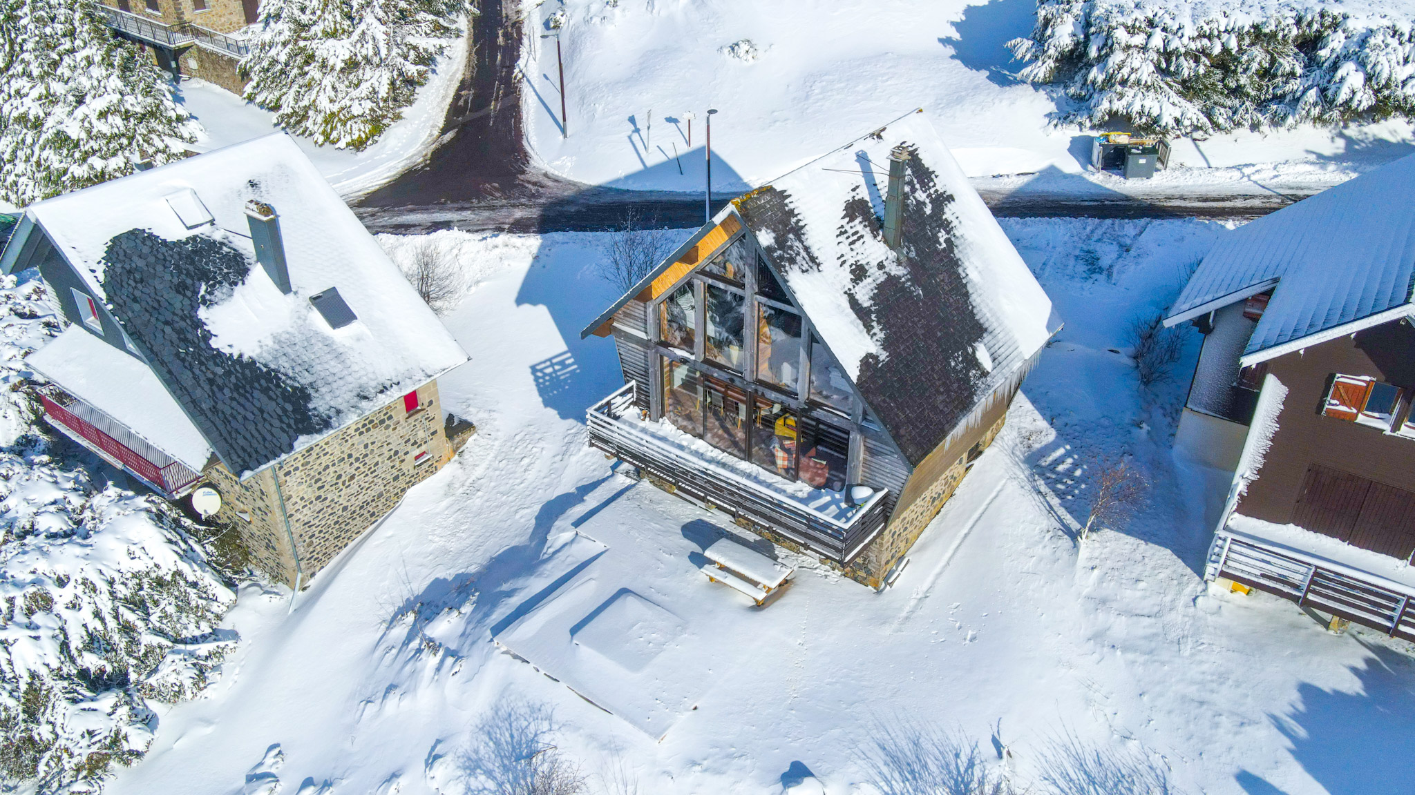 Chalet à Super Besse avec spa privatif extérieur