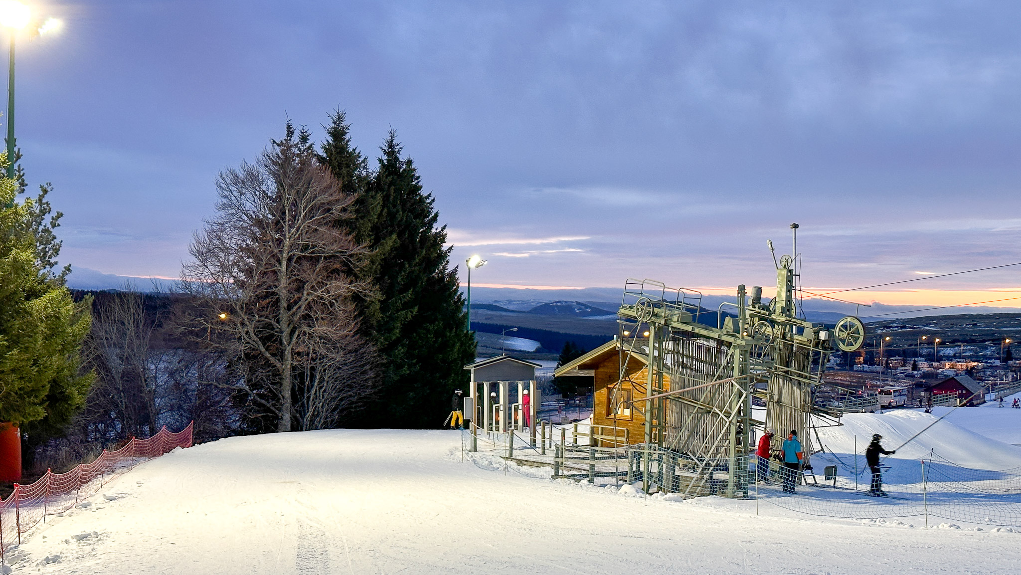 Super Besse, ski en nocturne sur la Station de Super Besse