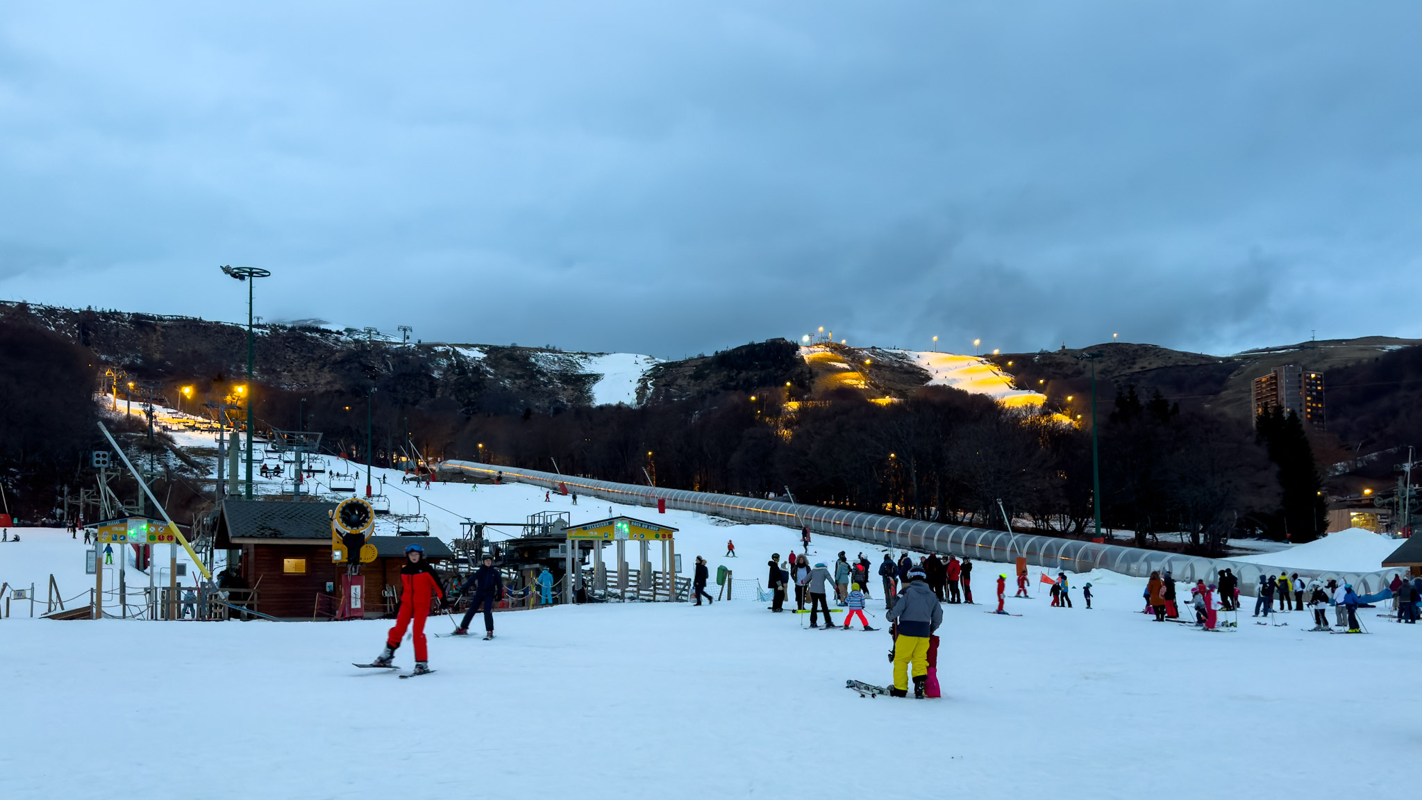 Super Besse, espace débutant et piste verte