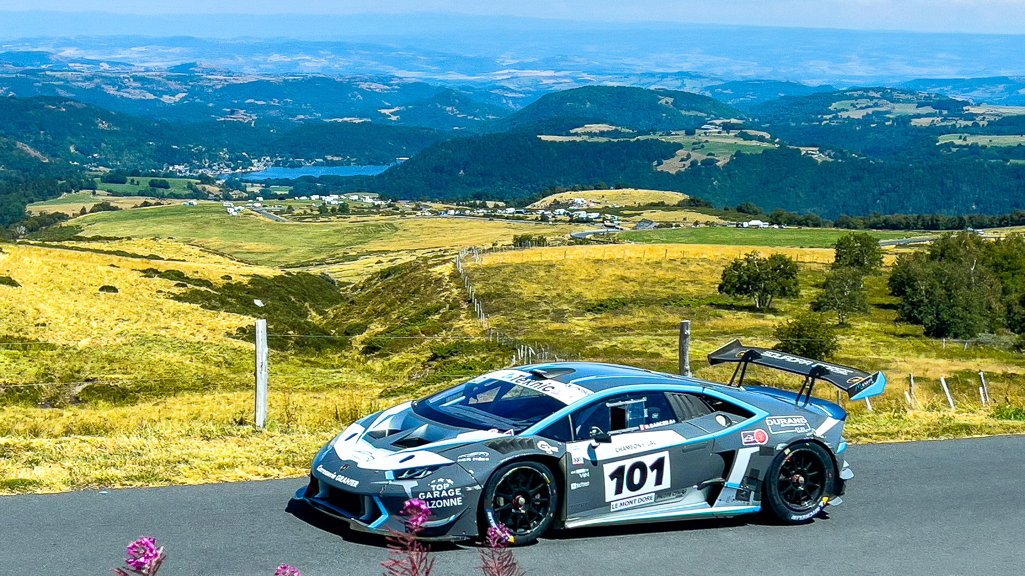 Course de Côte du Mont Dore, Lamborghini dans la course