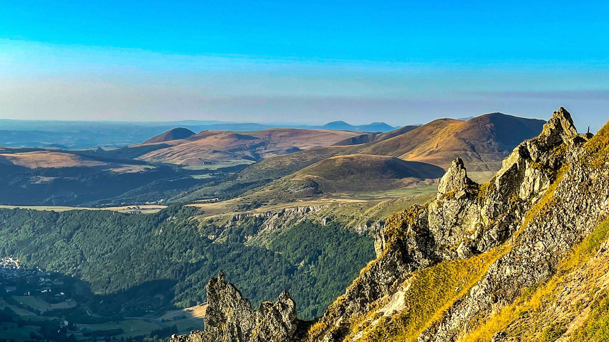 Puy de Sancy, du Puy de la Tache au Puy de l'Angle