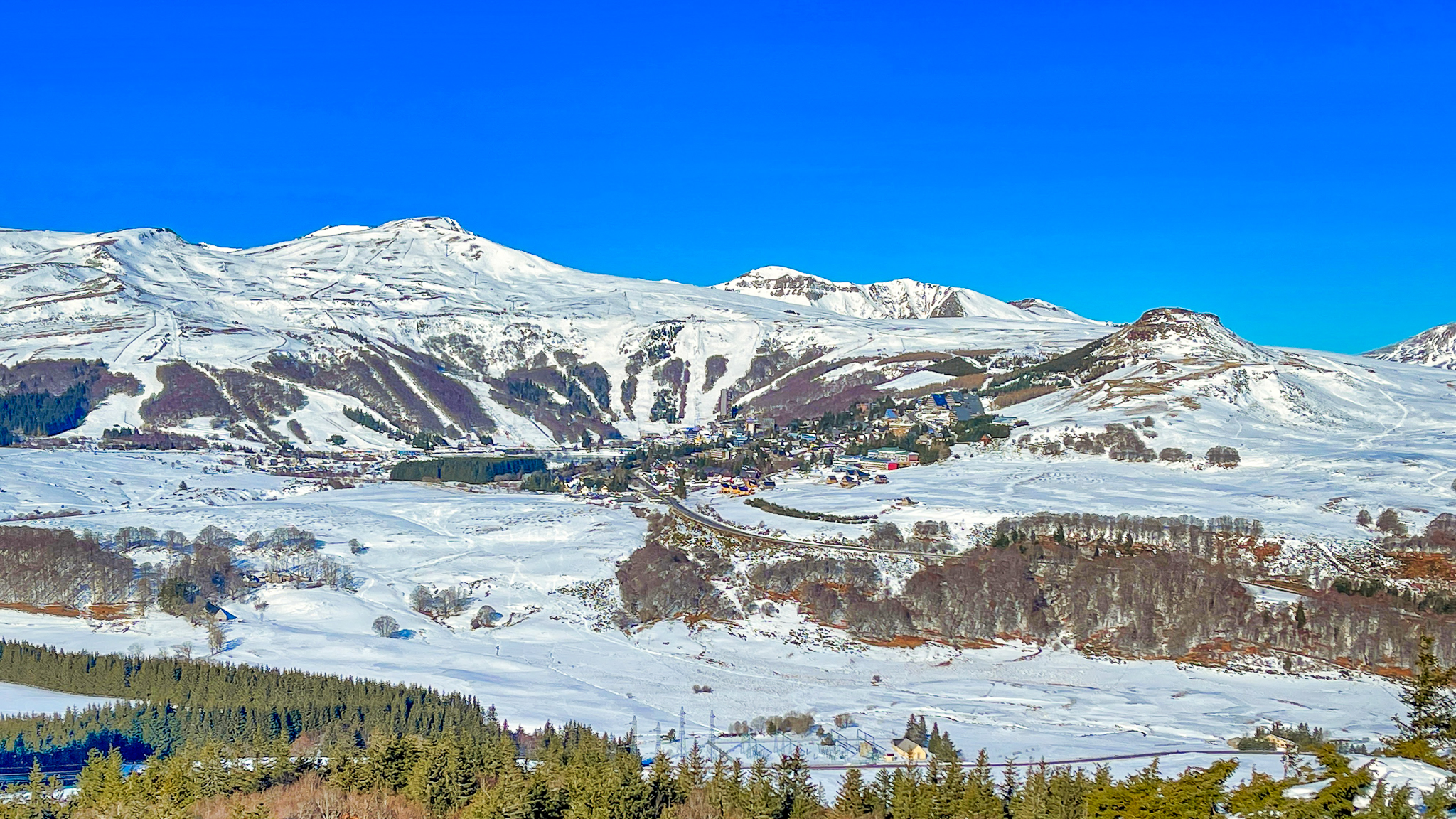 Puy de Montchal, Super Besse et le Puy de la Perdrix 18 janvier 2022